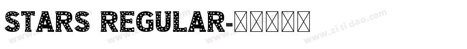 Stars Regular字体转换